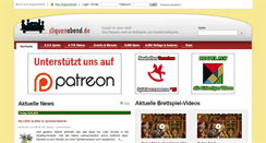 Desktop Screenshot of cliquenabend.de